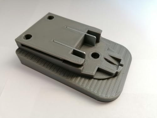 Adapter für Bosch Akku PBA 18V / 14,4V Ladeschale Akkuhalter Grau PLA+