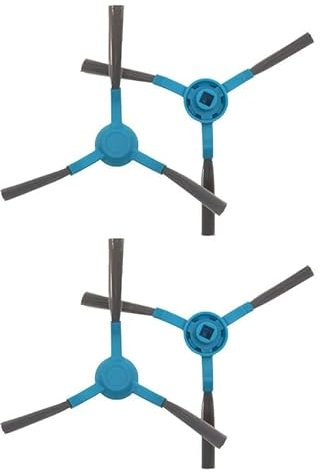 NJIRGOXS Pièces De Rechange for Filtre HEPA Et Brosse Latérale, Compatibles avec L'aspirateur Robot Thomson THVC204BC(4 Blue Side Brush)