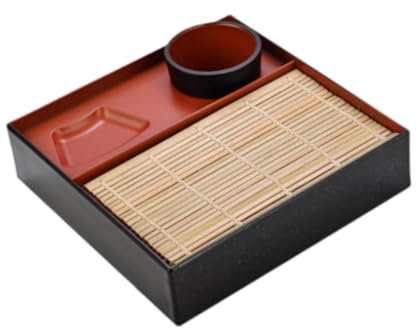 KAHDGSS Placa Eficiente Platos Estilos Japoneses Tradicionales para Cocinas Asiáticas Y Entretenimiento Placas Rectangulares Japonesas Tradicionales