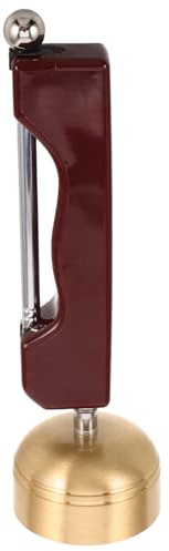 BESPORTBLE Handgebet Glocke Kupfer Klappbar Automatischer Griff Traditionelles Musikinstrument Für Tempel Spirituelle Rituale Leicht Tragbar Präziser Klang