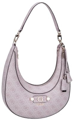 GUESS borsa a tracolla Lindsey Hobo Orchid Logo rosa antico