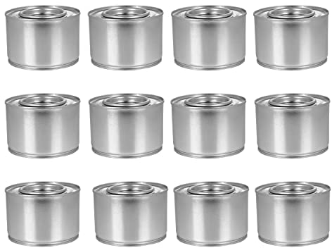 Gastro-Bedarf-Gutheil 12 x Sicherheitsbrennpaste Qualitätsprodukt Fire Paste Brennpaste Brenngel für Chafing Dish Speisewärmer Warmhaltebehälter Rechaud