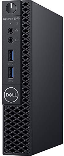 DELL OptiPlex 3070 USFF Mini Micro PC i5-9500T 8GB 256GB SSD Wi-Fi Windows 11 Pro (Renewed)