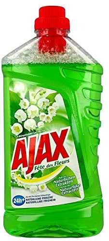 AJAX Allesreiniger Frühling Blumen - 8er Pack (8 x 1 Liter)