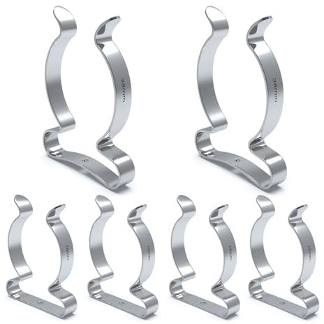 3-H Werkzeugaufbewahrung Frühling Terry Clips für Garage, Schuppen Werkzeug und anderen(13mm-10-16mm-10)