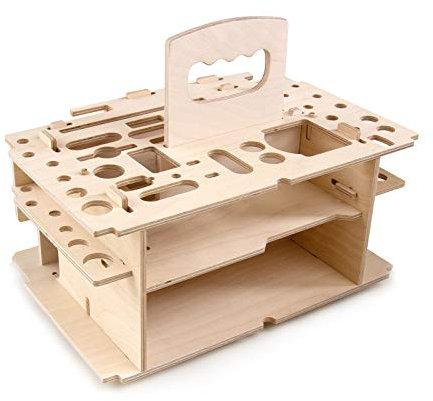 Holzeinsatz für Systemkoffer/Systainer T-Loc Gr. 4-31,5 x 39,6 x 29,6 cm