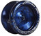 Yomega Groov – Pro Level Aluminum Metal Yoyo for Advance Players – Round Shaped, C Size Ball Bearing Yoyo with Adjustable Responsive/Nonresponsive Play + 3 Month Warranty (Blau)