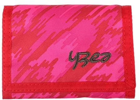 Yzea Geldbörse Jungen Mädchen Wallet Börse Geldbeutel Münzfach, Ausweisfach, Klarsicht, Scheinfach, Kette mit Karabiner Auswahl + Trinkflasche (Spicy)
