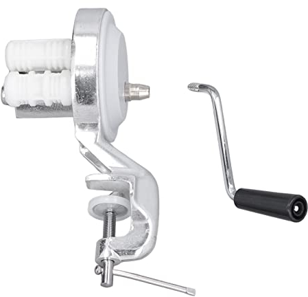 Macchine per Gnocchetti Manuali, Macchina per Maccheroni in Acciaio Inossidabile Macchina per Noodle Manuale Pressa per Noodle a Manovella Portatile, Macchina per Spremere Tagliatelle a Manovella