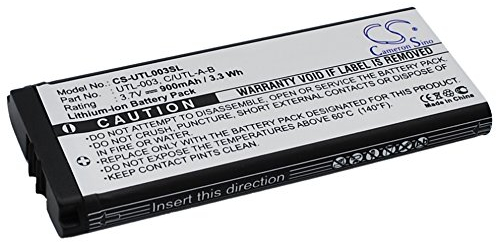 NEU Ersatz Akku Fit Nintendo DS XL, DSi LL, DSi XL, UTL-001(900mAh / 3.33Wh)