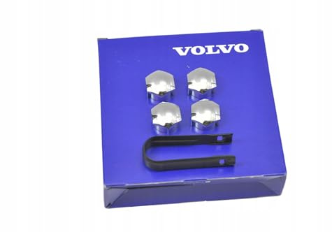 VOLVO Felgenschraubenkappen chrom 4tlg. OE 31439229