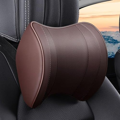 HJKJNBF Auto Nackenkissen Autositz Kopfstütze, Für Mercedes Benz X-Class Vito V-Class Auto Kopfstütze Kissen zum Fahren mit verstellbarem Riemen,A