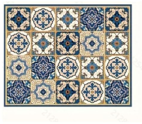 Fansu Protector Superior para Lavadora y Secadora, Estilo Mandala Vintage Cubierta Superior para Lavadora Absorbente Secado Rápido Funda Superior Lavadora Antideslizante (50x50cm,Beige)