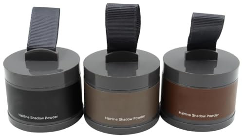 Namvo 3 pièces poudre de racine de cheveux, teinture de racine de cheveux, volume de cheveux, ombre de couleur de cheveux instantanée, racine de cheveux gris, retouche de cheveux, poudre de cheve