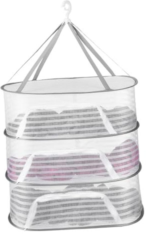 NULYLU 3nivel De Colgante para Secado Rápido De Ropa Verduras y Accesorios Diseño y Resistente Viento