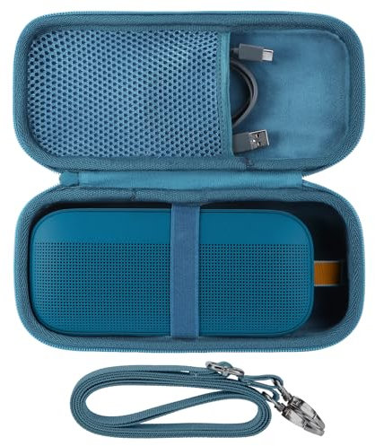 Peyyargo Hart Schutzhülle kompatibel mit Bose SoundLink Flex Tragbare Lautsprecher (2. Gen)/Bose Soundlink Flex Lautsprecher (Blue Dusk)