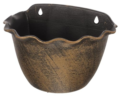 VICASKY Jardinière Murale en Plastique Suspendue pour Plantes, Design Moderne et Élégant, Pratique et Facile à Suspendre, pour Intérieur et Extérieur