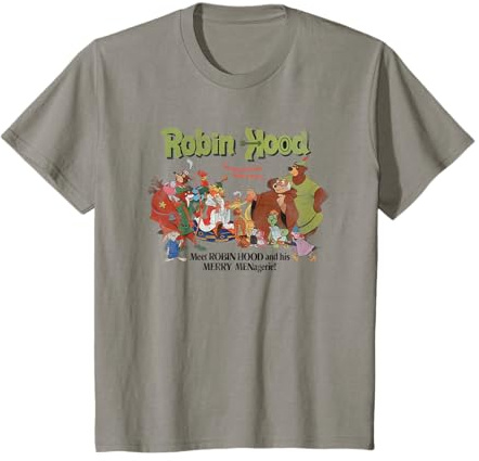 Kinder Robin Hood Retro Movie Poster T-Shirt