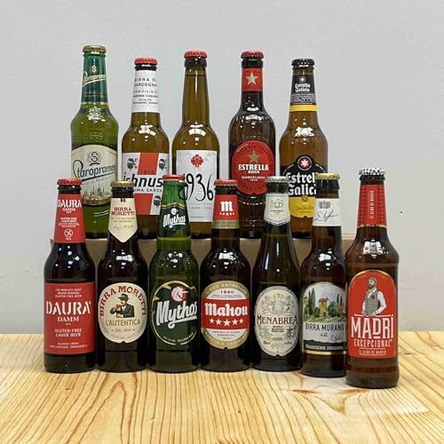 Mixed Case of 12 European Lagers – Crisp, Refreshing Continental Beers