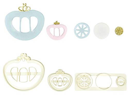 1 FMM Ausstecher Set Prinzessin Kutsche | Märchen | Prinzessin | Tortendeko | für Fondant und Blütenpaste