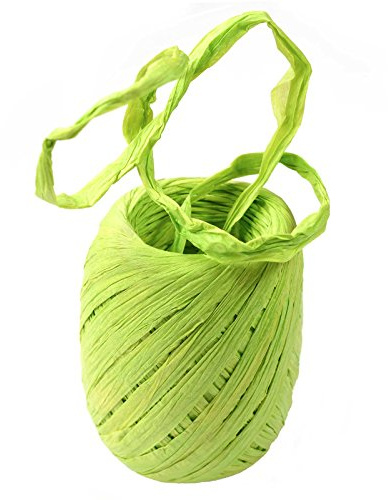 30m Raffia Papierschnur Geschenkband Bastelschnur Dekoband Papierband Farbwahl