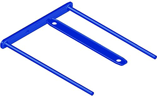 Fellowes 1189401 100 Stück Clips für Archive Bankers Box 10 cm blau