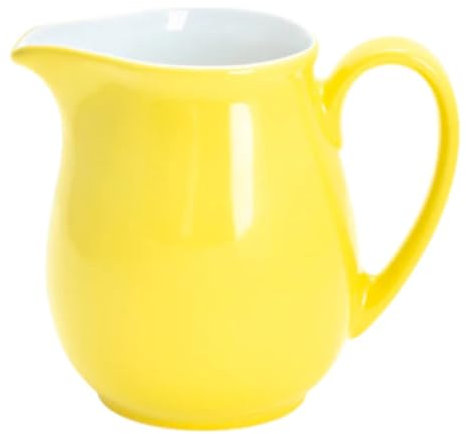 KAHLA 571003A69371C Pronto Colore Milchkännchen 0,25 l sunny yellow|gelber Sahnegießer aus Porzellan