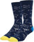 Chaussettes Drôles pour Homme et Femme Chaussettes Fantaisie Coton Chaussettes Mathématiques pour Étudiants Chaussette Rigolotes Garçons et Filles Cadeau drôle Cadeau de Noël (Marine)