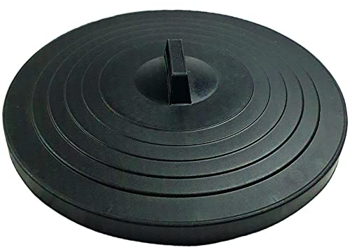 Replacement Bin Lid with Handle for 110L Dustbin Waste Rubbish Bin - 110 Litre Heavy Duty Dustbin Lid, Black