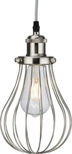 Pendant Cage - Brushed Chrome