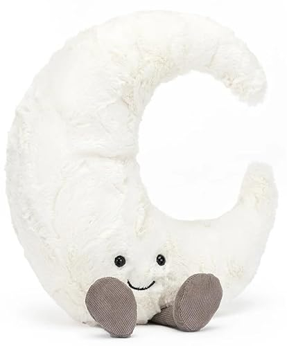Jellycat White Crescent Moon Collectable Plush Decoration