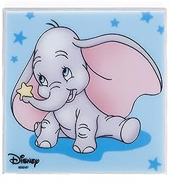 VALENTI & CO. Disney Baby – Dumbo Nachtlicht für Kinder, mit LED-Nachttischlampe für Kinderzimmer
