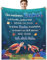G-dake Kuscheldecke Personalisierte Decke an Meinen Enkel, An Unseren Enkel Von Oma und Opa Geschenkideen Super weich Flauschige für Junge Tv-Decken Geschenk Geburtstag Weihnachten (130x150cm)