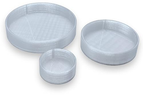 Futterschale für Garnelen Aquarium (L (Ø 8cm), Schwarz)