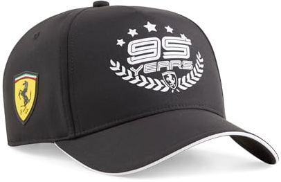 PUMA Scuderia Ferrari F1 95 Jahre Kappe PUMA Schwarz Einheitsgröße