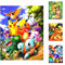 GOACRS 5D Diamond Painting Anime, diamant painting bilder kinder, Diamond Painting Bastelset für Kinder mit Anime-Bildern, Diamond painting kinder cartoon 30x40cm, DIY Haus Deko Bastelset (E)