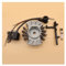 Volant moteur bobine d'allumage Assy magnéto for STIHL MS170 MS180 180 170 017 018 tronçonneuse avec ressort de Contact d'arbre de commutateur