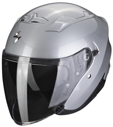 Scorpion Exo-230 Jethelm, silbergrau, Größe XL