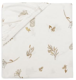 Jollein Drap-Housse en Jersey - pour Berceau - Riverside - 40/50 x 80/90 cm - 100% Coton - Certifié Oeko-TEX