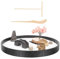 TOYANDONA 2 Sätze Zen-Sandtisch-Ornament Schreibtisch Dekoration Vintage Dekoration Kreatives Tischdekor Meditationsschmuck Sandkasten-Dekor Sandtischkunst Hause Sandkasten schmücken Stein