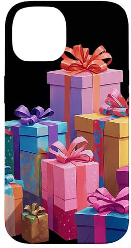 iPhone 14 Colorful Gift Boxes For Celebrations Case