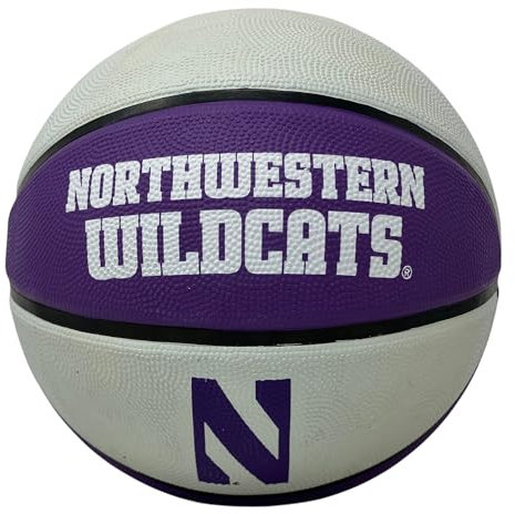 Rawlings NCAA Northwestern Crossover Basketball, Einheitsgröße, Teamfarben
