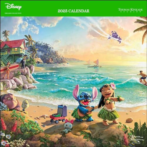 Disney Dreams Collection by Thomas Kinkade Studios: 2025 Wall Calendar: Original Andrews McMeel-Kalender [Kalender] (Wall-Kalender)