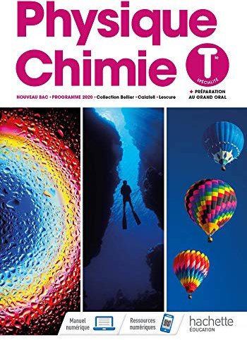 Physique-Chimie Terminale Spécialité - Livre élève - Ed. 2020