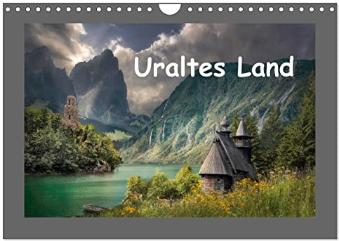 Uraltes Land (Wandkalender 2026 DIN A4 quer), CALVENDO Monatskalender: Fantasy - Landschaften (CALVENDO Natur)