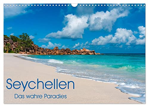 Seychellen - Das wahre Paradies (Wandkalender 2026 DIN A3 quer), CALVENDO Monatskalender: Traumstrände, klares Wasser und gute Laune, ein Muss für alle Reiselustigen. (CALVENDO Orte)