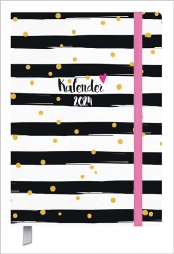 Taschenkalender Campus Glamour 18 Monate 2024/2025: Terminplaner 13 x 18,5 cm I Kalendarium von Oktober 2023 bis März 2025 I Platz für Notizen und Lesezeichenband