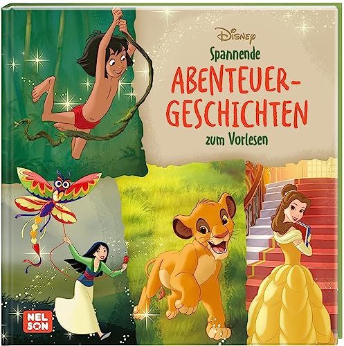 Disney Vorlesebuch: Spannende Abenteuer-Geschichten zum Vorlesen: Für Kinder ab 3 Jahren mit Mulan, Dumbo, Schneewittchen, Robin Hood & Co.