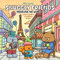 Snuggly Friends - Traveling the World: Super Cute and Fun Coloring Book for Adults and Teens with Cozy Fuzzy Animal Characters in Hygge Holiday ... Music (Snuggly Friends Coloring Series)