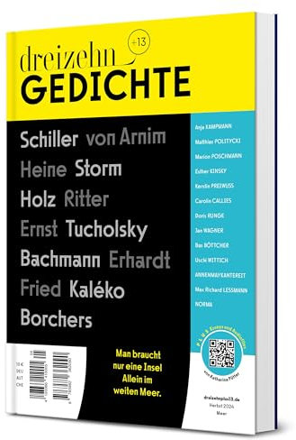 dreizehn +13 Gedichte: Lyrik vom Meer